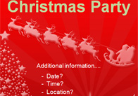 CHristmas party 3 thumb Christmas Party Editable Poster 3