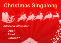 Christmas singalong thumb Christmas Singalong Poster