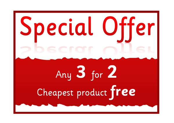 Editable Special Offer Poster Free Early Years & Primary Teaching