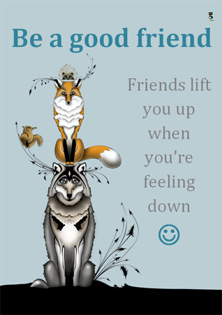 Editable Friendship Poster | Free Early Years & Primary Teaching