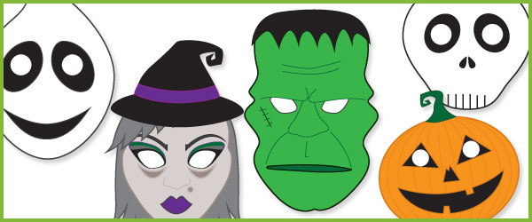 Halloween Role-Play Masks  Free Early Years & Primary 