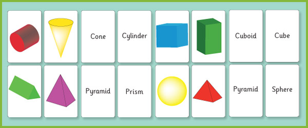 3D Shape Flash Cards | Free Early Years & Primary Teaching Resources