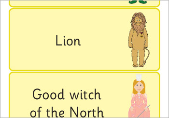 Early Learning Resources Page 2 - Wizard Of Oz Free Teaching Resources