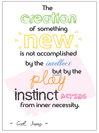 Early Learning Resources Inspirational Quotation Poster: Carl Jung