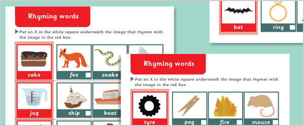 Rhyming Worksheets | Free Early Years & Primary Teaching Resources