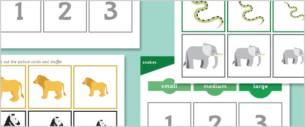 early-learning-resources-zoo-animals-size-sorting-activity