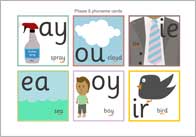 Phase 5 phoneme cards