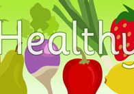 Healthy Eating Display Poster