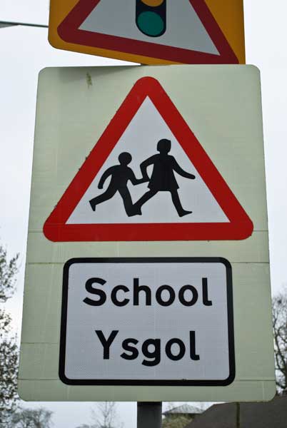 Welsh School Crossing Sign Free Early Years Amp Primary