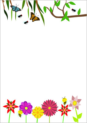 Early Learning Resources Summer notepaper - Free Early Years and