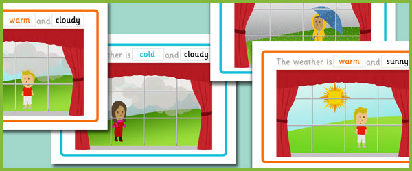 Weather Picture Cards