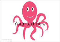 Under the Sea – Editable Text