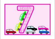 Vehicle Themed Numbers (1-10)