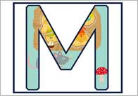 A – Z Themed Letters (Uppercase)