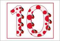 Minibeasts Themed Numbers