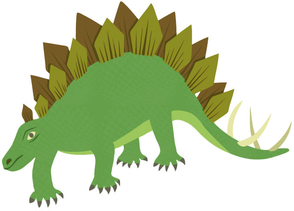 early learning resources dinosaur picture stegosaurus weekly updates template