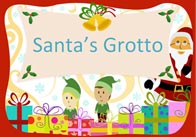 Editable Santa’s Grotto Poster