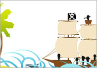 Pirate Themed Notepaper
