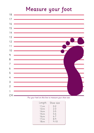 Foot Measurement Chart Uk