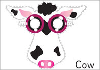 Farmyard Animal Role-Play Masks