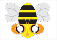 Minibeast Role-Play Masks