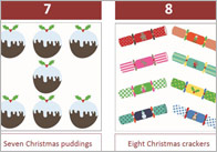 Christmas Number Track (editable)