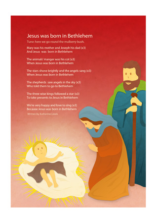 Jesus was born in Bethlehem