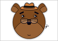 Goldilocks & the 3 Bears Masks