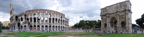 Colosseum Panoramic Photo