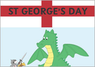 Editable St George’s Day Poster