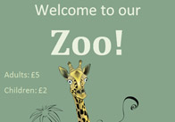 Editable Zoo Poster