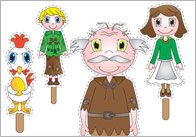 Jack & the Beanstalk Puppets