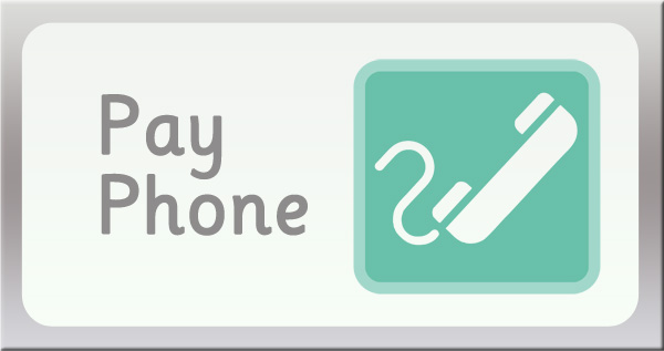 Pay Phone Sign