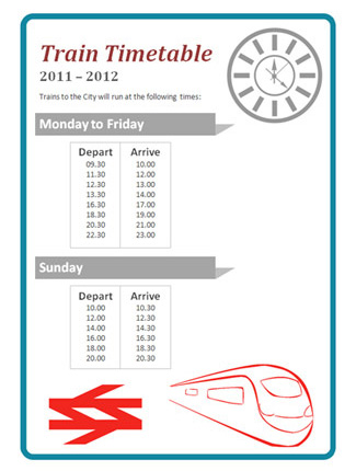 Train Timetable