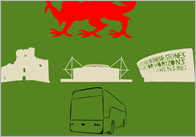 Editable Bus Travel Posters
