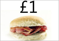 Bacon Roll Poster