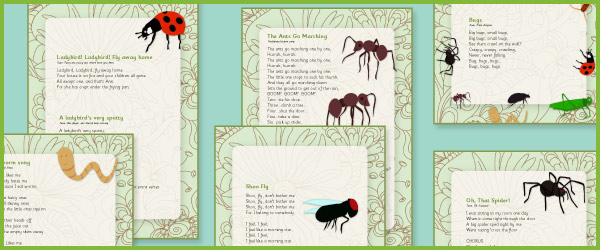 Early Learning Resources Minibeast Song Collection (insect songs)