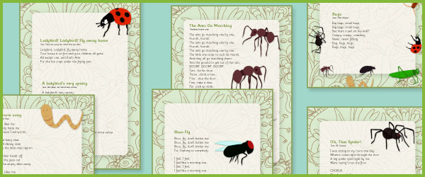 Early Learning Resources Minibeast Song Collection (insect songs) Early Learning Resources Minibeast Song Collection (insect songs)