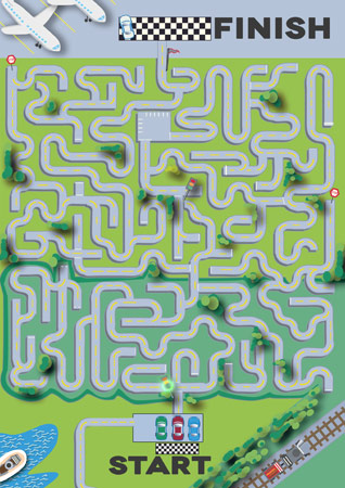 Transport Maze Puzzle