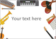 Musical Instrument Notepaper