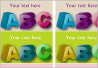 Editable ‘ABC’ Literacy Stickers
