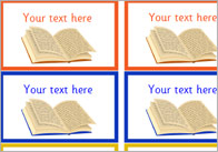 Editable Reading Reward Stickers
