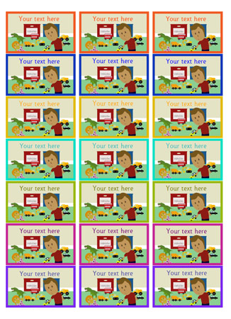 Tidying Up Stickers