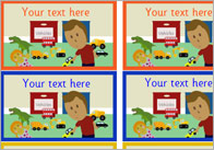 Editable ‘Tidying Up’ Reward Stickers
