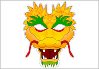 Dragon Role Play Masks