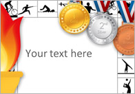 Olympic Themed Notepaper