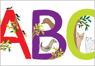 Animal Display Letters
