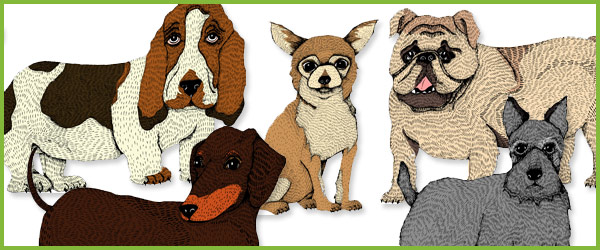 Dog illustrations
