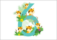 Exotic Animal Display Numbers