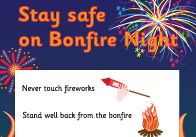 Fireworks Safety Poster